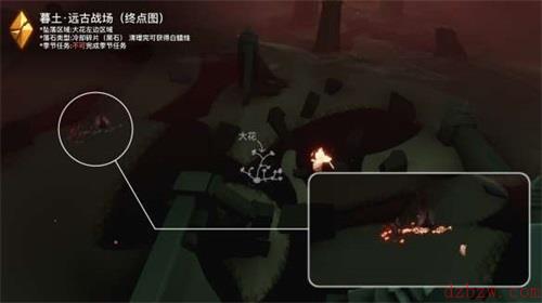光遇破晓季墓土黑化位置在哪