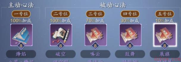 天涯明月刀从龙心法搭配
