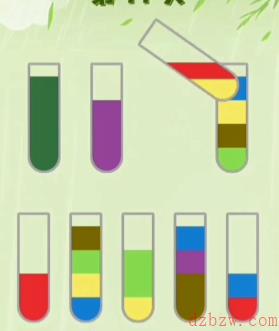 水排序拼图第11关攻略