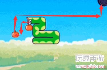 贪吃的苹果蛇第127关怎么过