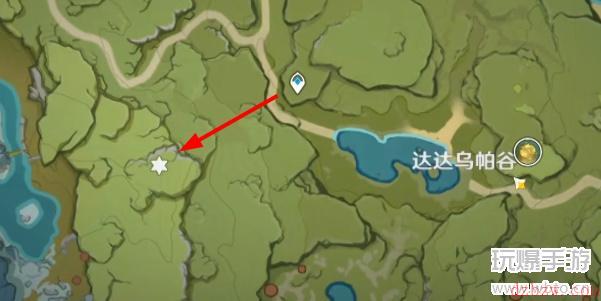 原神蒙德地灵龛位置图