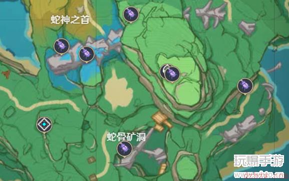 原神鬼兜虫分布图
