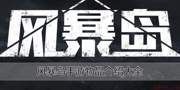 风暴岛手游物品大全介绍